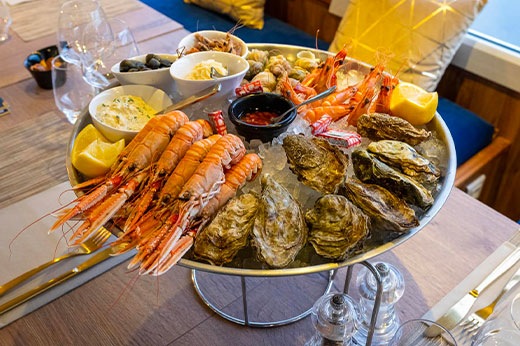 fruits de mer plateau